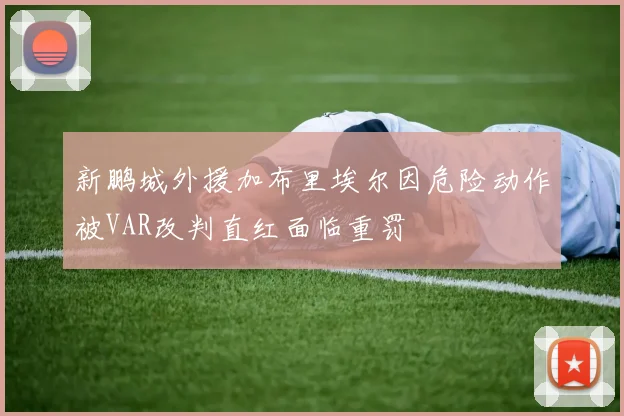 新鹏城外援加布里埃尔因危险动作被VAR改判直红面临重罚